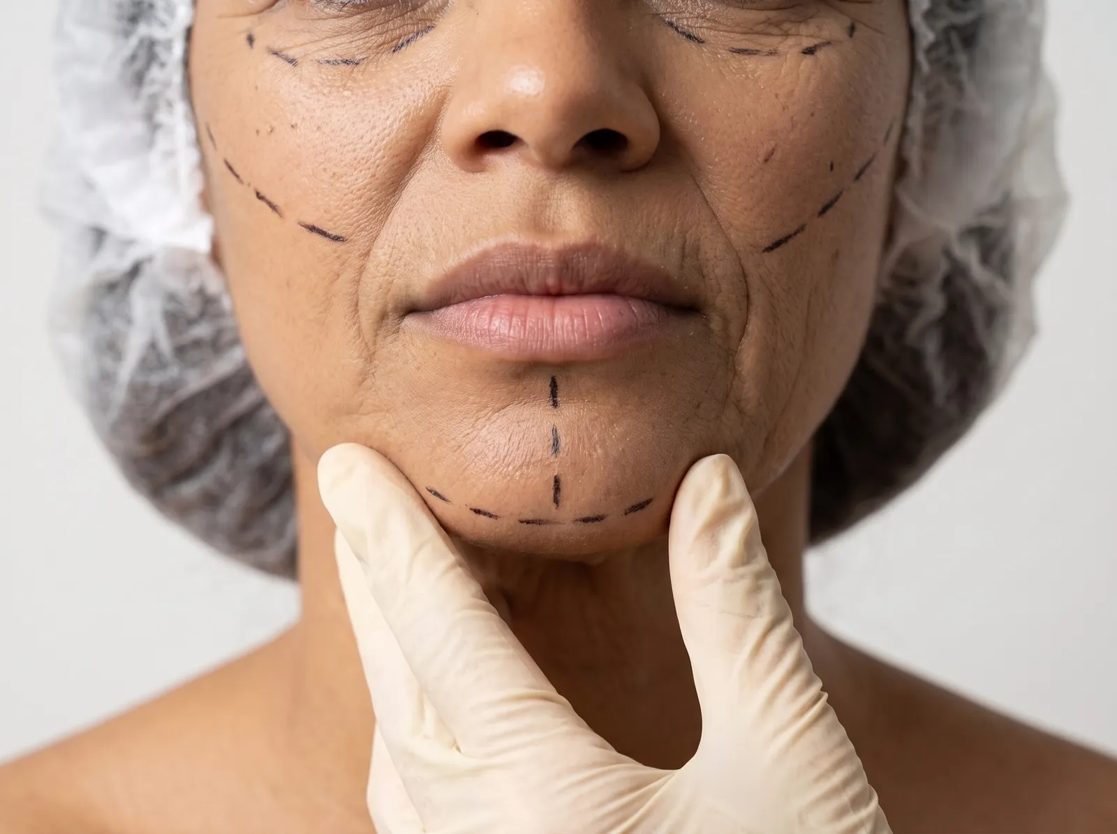 Microcirurgia facial sendo realizada na Clínica Solemia